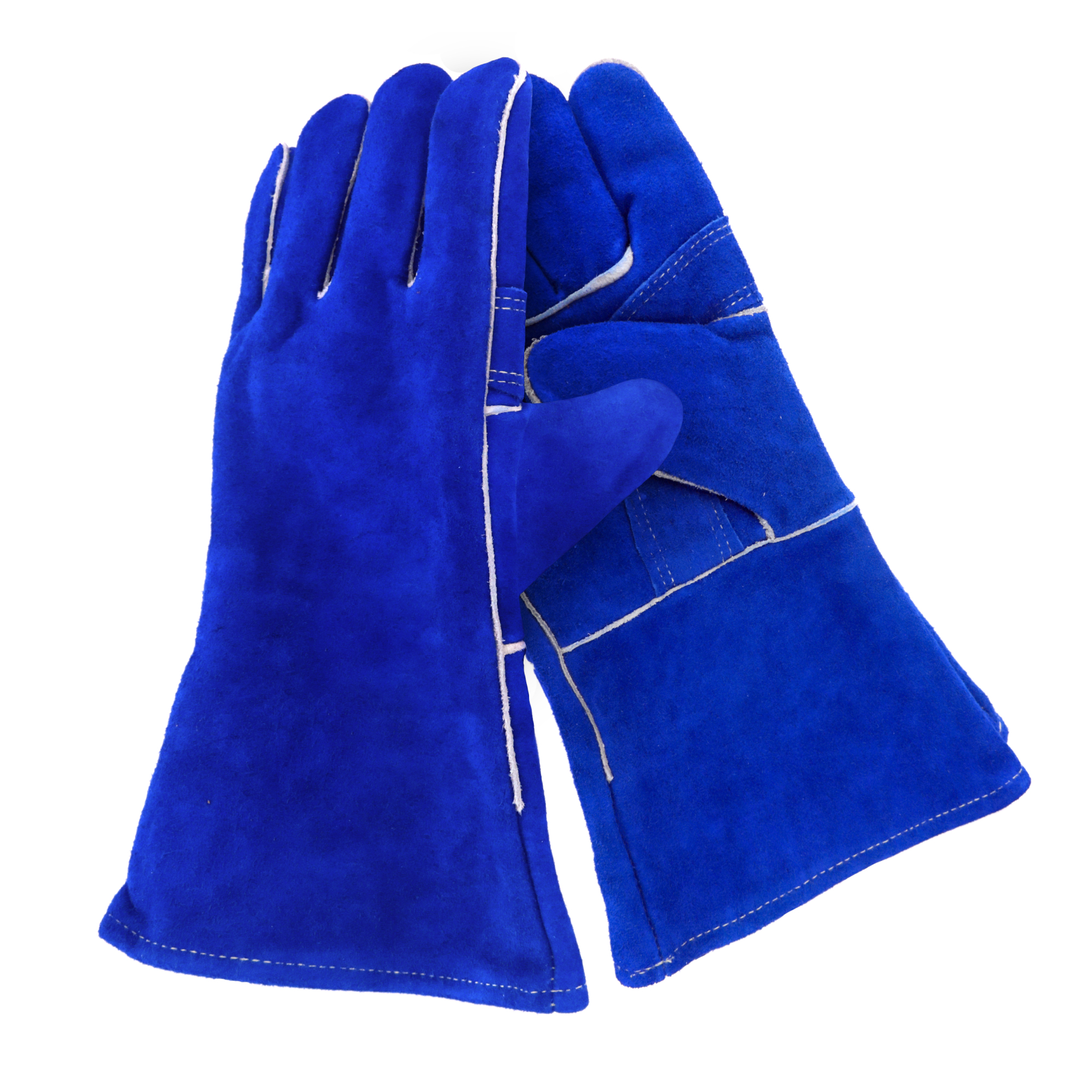 US Forge WELDING GLOVES BLUE LTHR